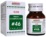 Bakson's Homoeopathy Compound # 46 Slim Tablet
