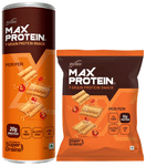 Combo Pack of Ritebite Max Protein Daily Choco Almond Bar (50 gm) & RiteBite Max Protein Chips Peri Peri (60 gm)