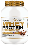 Fitness Flame Whey Protein Powder Coffee