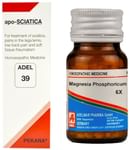 ADEL Anti Sciatica Combo Pack of ADEL 39 Apo-Sciatica Drop 20ml & Magnesia Phosphoricum 20gm Biochemic Tablet 6X
