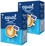 Equal Original Low Calorie Sweetener Sachet (50 Each)