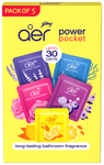 Godrej aer Power Pocket Bathroom Freshener Assorted Pack (10gm Each)