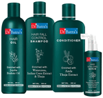 Dr Batra's Combo Pack of Hair Vitalizing Serum 125ml, Hair Oil 200ml, Conditioner 200ml and Hair Fall Control Shampoo 500ml