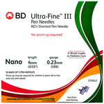 BD Ultra Fine 3 Nano Pen Needle