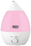 Allin Exporters Cool Mist Ultrasonic Humidifier (2.4Ltr Tank) Pink