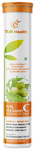 Eur Health Vitamin C Effervescent Tablet Orange