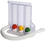 Bos Medicare Surgical  3 Ball Spirometer | for Deep Breathing & Lung Excercise