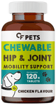 Carbamide Forte Pets Hip & Joint Mobility Chewable Tablet Chicken