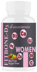 Goa Nutritions Fitbone-D3 Chewable Tablet for Women (60 Each) Mix Fruit Sugar Free