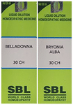Combo Pack of SBL Bryonia Alba Dilution 30 CH & SBL Belladonna Dilution 30 CH (30ml Each)
