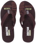 Doctor Extra Soft D 21 Orthopaedic and Diabetic Super Comfort Slippers for Women Brown 3