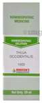 Bakson's Homoeopathy Thuja Occidentalis Dilution 1M