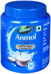 Dabur Anmol Gold Pure Coconut Oil | Blue