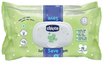 Chicco Baby Momets Wipes Fliptop-Bipack (72 Each)