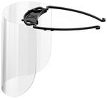 Emflux Reusable and Durable Face Shield with 1 Headgear & 2 Visor