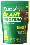 Fast&Up Plant Protein with Added Enzymes & Probiotics 26g Per Serving Rich Chocolate