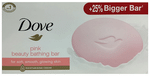Dove Pink Beauty Bar- Soft, Smooth & Glowing Skin with Plant Based Cleansers (125gm Each)