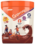Groviva Child Nutrition for Physical Growth, Brain Development & Immunity | Flavour Chocolate Powder
