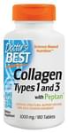 Doctor's Best Collagen Types 1 and 3 1000mg Tablet with Peptan