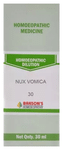 Bakson's Homoeopathy Nux Vomica Dilution 30 CH