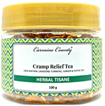 Carmine County Herbal Tisane Cramp Relief Tea