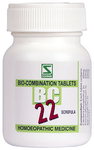 Dr Willmar Schwabe India Bio-Combination 22 (BC 22) Tablet