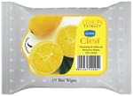 Ginni Clea Cleansing & Make-Up Remover Wipes Lemon Extract