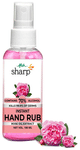 FLOH Sharp Instant Hand Rub Sanitizer (100ml Each) Rose Oil Extract