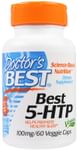 Doctor's Best 5-HTP 100mg Veggie Capsule | Promotes Healthy Sleep