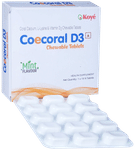 Coecoral D3 Chewable Tablet Mint
