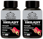 Earth King Power Shilajit 500mg Capsule (60Each)