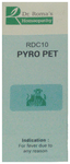 Dr. Romas Homeopathy RDC 10 Pyro Pet Pills