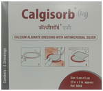 Calgisorb Ag Calcium Alginate Dressing with Antimicrobial Silver 5cm x 5cm