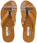 Doctor Extra Soft D 21 Orthopaedic and Diabetic Super Comfort Slippers for Women Tan 3
