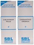 Combo Pack of SBL Chelidonium Majus Mother Tincture Q & SBL Chionanthus Virginica Mother Tincture Q (30ml Each)