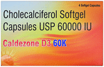Caldezone D3 60K Softgel Capsule