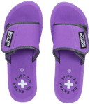 Doctor Extra Soft D-52 Flipflops and House Slippers for Women’s Purple 9