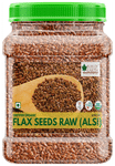 Bliss of Earth Certified Organic Flax Seeds Raw (Alsi)