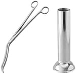 Agarwals Combo Pack of Forceps Jar & Cheatle Forcep