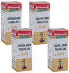 Baidyanath (Jhansi) Swarna Samir Pannag Ras with Gold Powder (1gm Each)