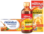 Dabur Combo Pack of Honitus Herbal Cough Remedy (100ml) & Honitus Ayurvedic Lozenges (8)