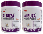 Albuza Albumin Powder (200gm Each) Vanilla