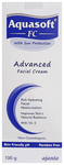 Aquasoft FC Advanced Facial Cream with Sun Protection | Paraben-Free Face Care Product with Vitamin E