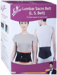 Flamingo Lumbar Sacro Belt | For Pain Relief | Supports Waist & Back Belt XL