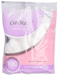 Cot Mate Cotton Balls (100 Each)