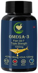 Fij Ayurveda Omega 3 Fish Oil Triple Strength 1000mg Capsule