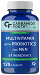 Carbamide Forte Multivitamin with Probiotics for Men | Boosts Gut Health, Bones, Joints & Digestive Health | Tablet