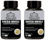 Earth King Safed Musli 500mg Capsule (60Each)
