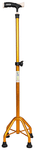 Entros KL945L Height Adjustable Walking Stick with 4 Legs