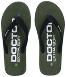 Doctor Extra Soft D27 Care Orthopaedic Diabetic Super Fit Comfort Daily Use Flip-flops for Men Olive 11